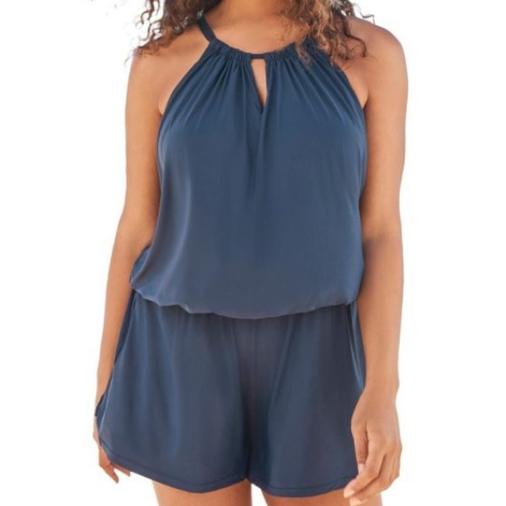 Swim 365 X Swimsuits For All NWT High-Neck Swim Romper, 34